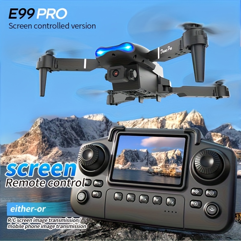 Drone Ae Rc - Drone dobrável E99 PRO MAX 2026,