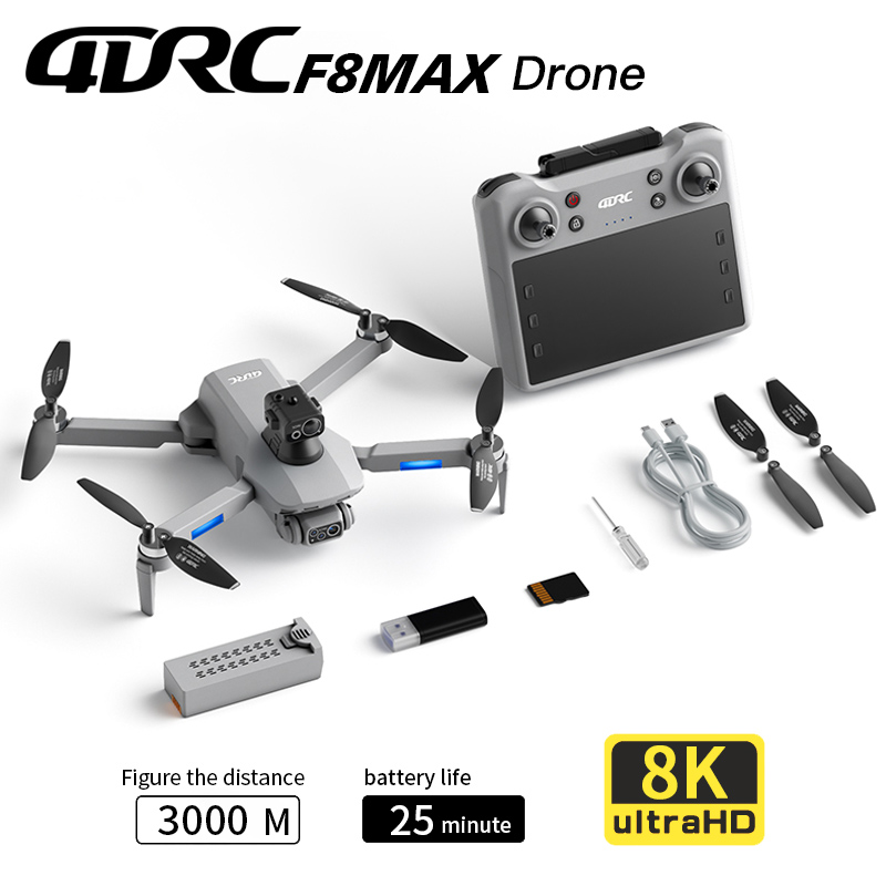 Jjrc Drone X12 - F8 max gps drone profissional 8k