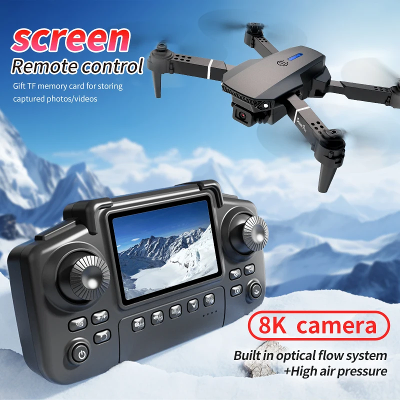 Drone Profissional E88 PRO com - Drone E88 Rc Quadcopter avaliação e preço