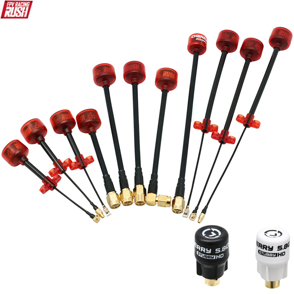 Rush cereja fpv 5.8g antena lh - Drone Rc Toy avaliação e preço