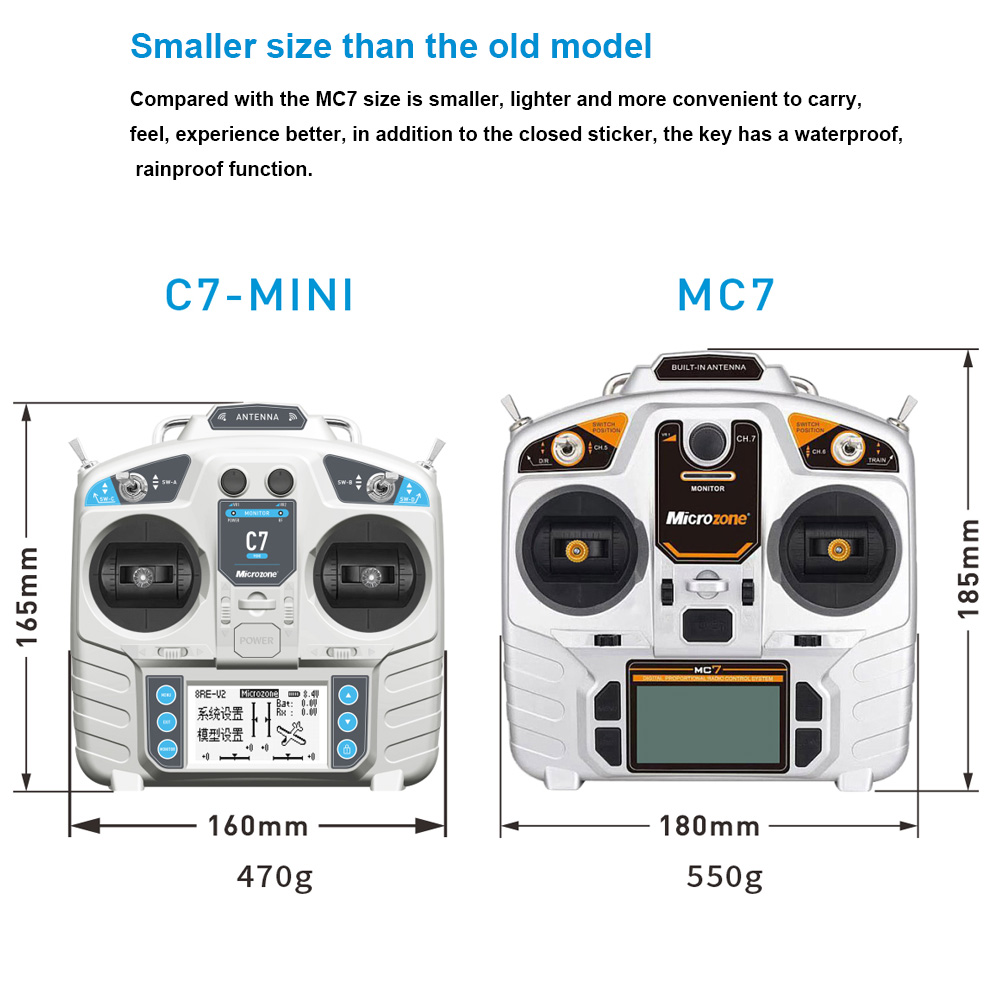 MicroZone MC7 Controlador C7 M - Drone Rc Leading avaliação e preço
