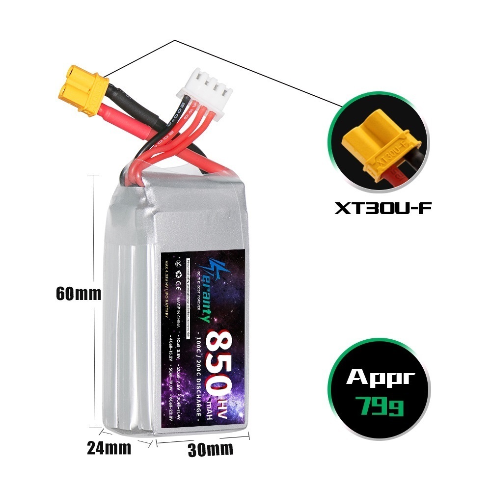 1/2/3PCS TERANTY 3S 11.4V Lipo - Drone Rc Leading avaliação e preço